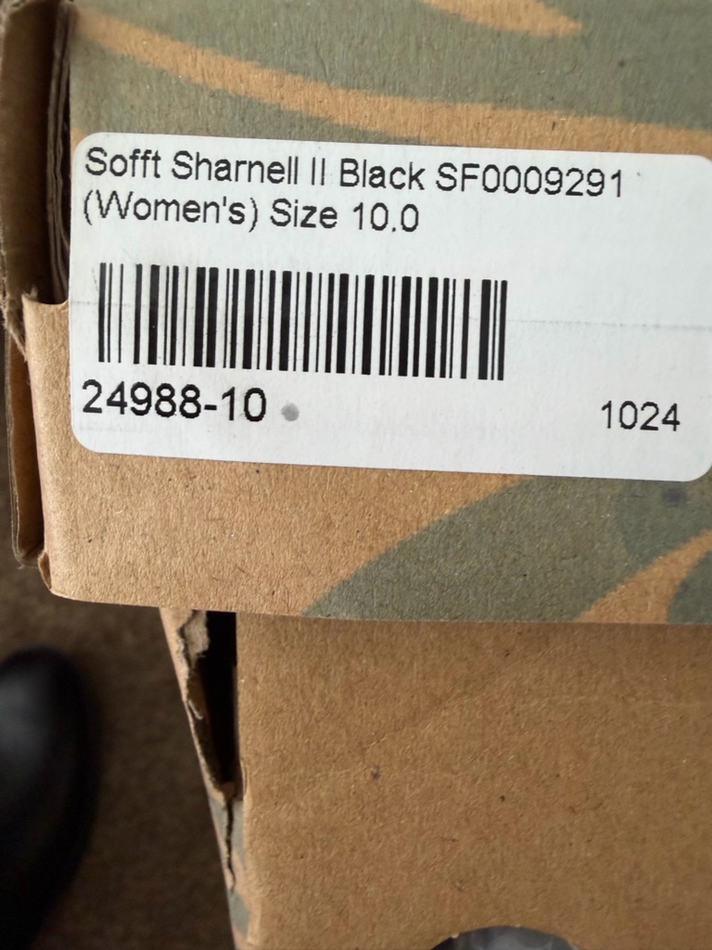 Sofft Black Knee-High Lace-Up the back Leather Boots - Picture 8 of 8